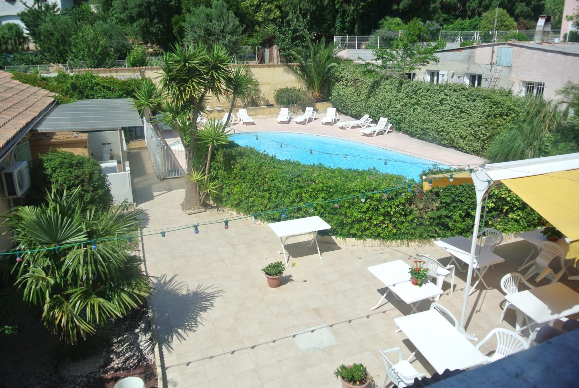 Hotel Les Mimosas Bormes-les-Mimosas Bagian luar foto